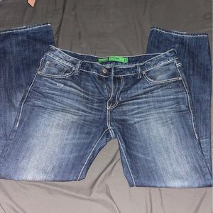 Rock and roll jeans straight